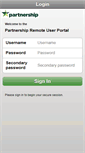 Mobile Screenshot of connect.partnership.co.uk